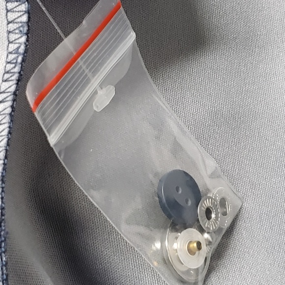 ALIA  Blue Hooded Jacket - Picture 6 of 7
